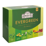 Zestaw herbat Ahmad Tea Evergreen Selection 60 kopert - 6 rodzajów zielonej herbaty