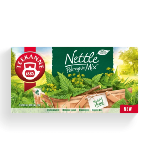 Herbata Teekanne Nettle Pokrzywa Mix 20x1,5g - ziołowa z pokrzywą i koprem