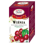 Herbata Malwa Owocowa Wiśnia 20x2g w saszetkach