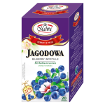 Herbata Malwa Owocowa Jagodowa 20x2g w saszetkach 
