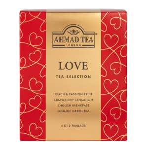 Zestaw herbat Ahmad Tea Love Selection - 4 smaki po 10 torebek 