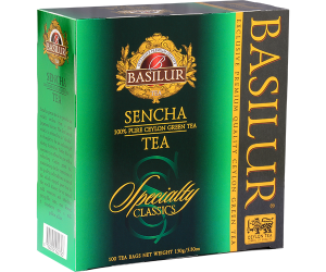 Herbata Basilur Specialty Classics Green Sencha 100 torebek - zielona