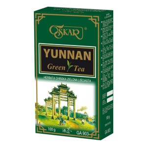 Herbata Oskar  Yunnan Green Tea 100g - zielona klasyczna