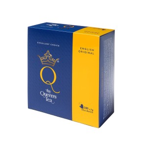 Herbata The  Queen's Tea English Original Tea 100x2g - czarna delikatnie aromatyzowana 