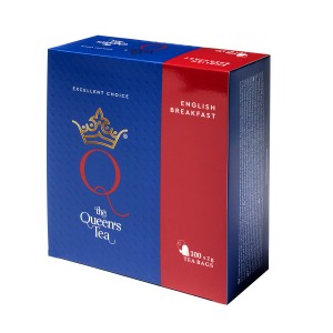 Herbata The  Queen's Tea English Breakfast Tea 100x2g - czarna śniadaniowa 