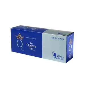 Herbata The  Queen's Tea Earl Grey Tea 25x2g - czarna z bergamotką 