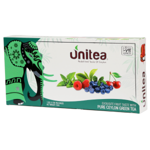 Zestaw Herbat Unitea Green Tea Gift Pack- 5 smaków herbat zielonych po 20 torebek 