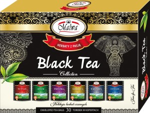 Zestaw Herbat Czarnych Malwa Black Tea Collection 30 Kopert