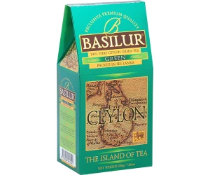 Herbata Basilur Island of Tea Pure Ceylon Green 200g stożek - YH 