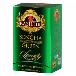 Herbata Basilur Specialty Classics Green Sencha 25 kopert- zielona klasyczna