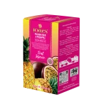 Herbata Jones Passion Fruit & Pineapple 20 torebek - czarna i zielona z ananasem i marakują