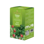 Herbata Jones Peppermint & Strawberry 20 torebek - czarna cejlońska z miętą i truskawką