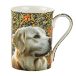 Kubek z Pieskiem Morris Dogs Golden Retriever 350 ml - porcelana kostna