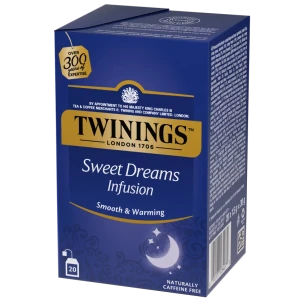 Herbata Twinings Infuso Sweet Dreams 20x1,5g - ziołowa aromatyzowana z kwiatem pomarańczy i miodem 