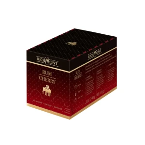 Herbata Richmont Rum Cherry 40 saszetek po 6g - owocowa wiśniowo - rumowa