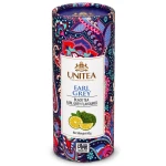 Herbata Unitea Tea Earl Grey 80g tuba czarna liściasta z bławatkiem i aromatem bergamotki