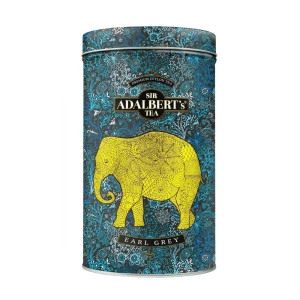 Herbata Sir Adalbert's Tea Earl Grey 110g puszka czarna z bergamotką