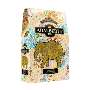 Herbata Sir Adalbert's Tea White Mango Orange  80g biała z mango i pomarańczą