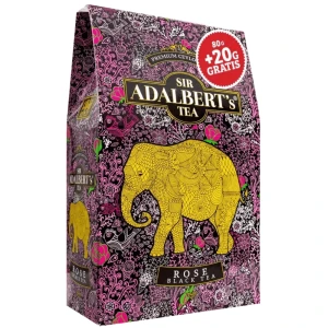 Herbata Sir Adalbert's Tea Rose 100g czarna z różą