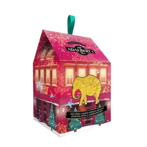 Herbata Sir Adalbert's Tea Domek Zimowa Róża z Kardamonem 80g czarna liściasta 
