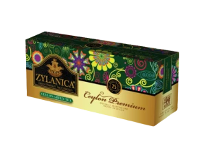 Herbata Zielona Zylanica Ceylon Premium Green Tea 25x2g w torebkach