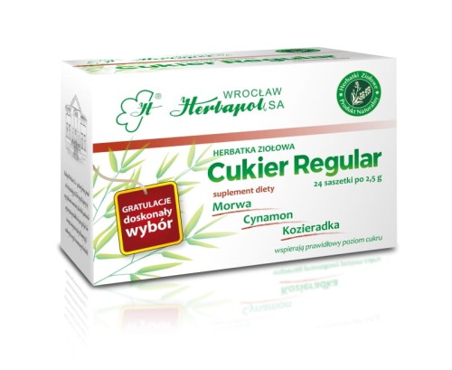 Herbata Herbapol Cukier Regular 24 torebki