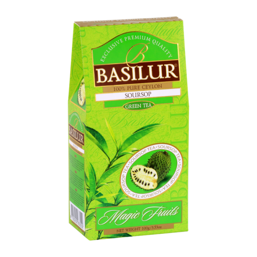 Herbata Basilur Magic Fruits Green Soursop 100g stożek