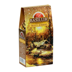 Herbata Basilur Frosty Evening 100g stożek - czarna OP z morelą i nagietkiem